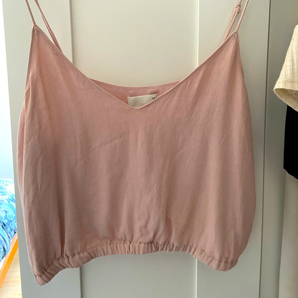 Aritzia Wilfred Free Pale Pink Camisole | Size S
